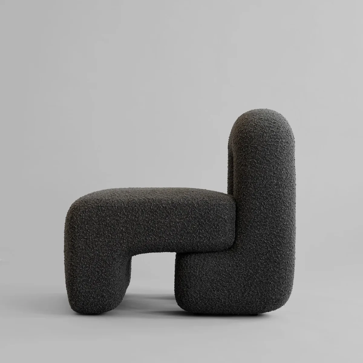 Daiku Lounge Chair - Deep Taupe