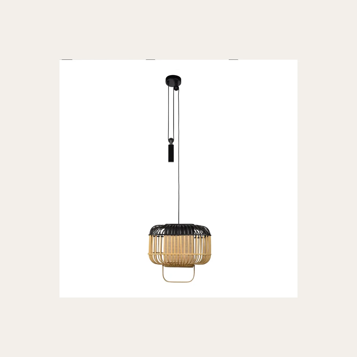 Подвесной светильник Forestier Bamboo Square