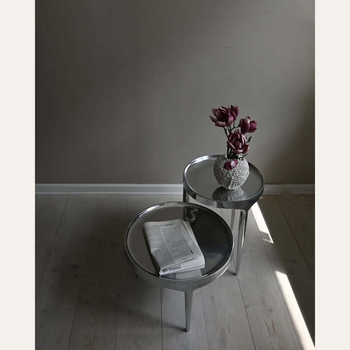 Phantom Table, Tall - Chrome