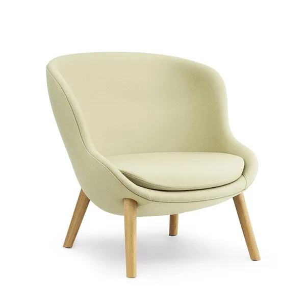 Hyg Lounge Chair Low Oak
