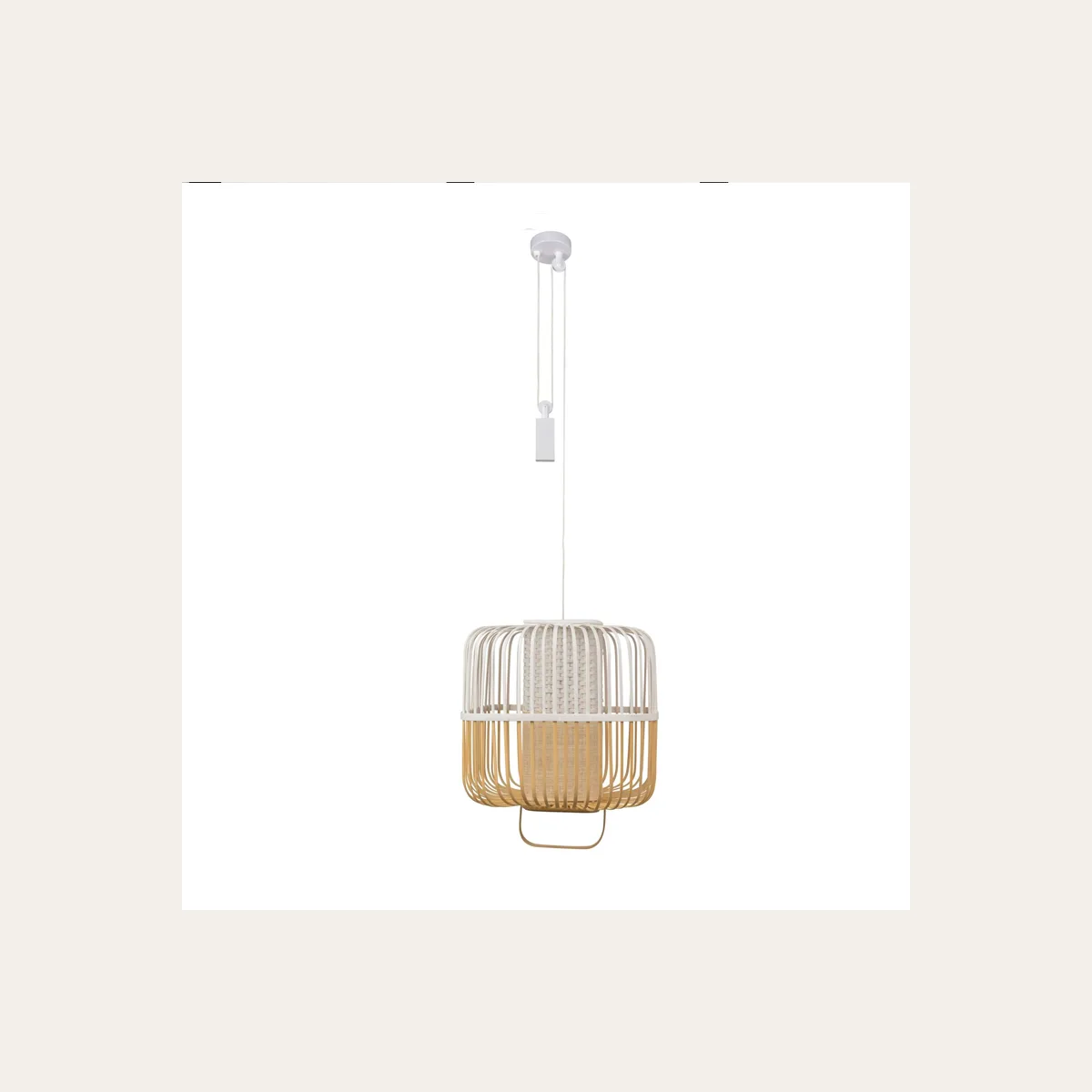 Подвесной светильник Forestier Bamboo Square