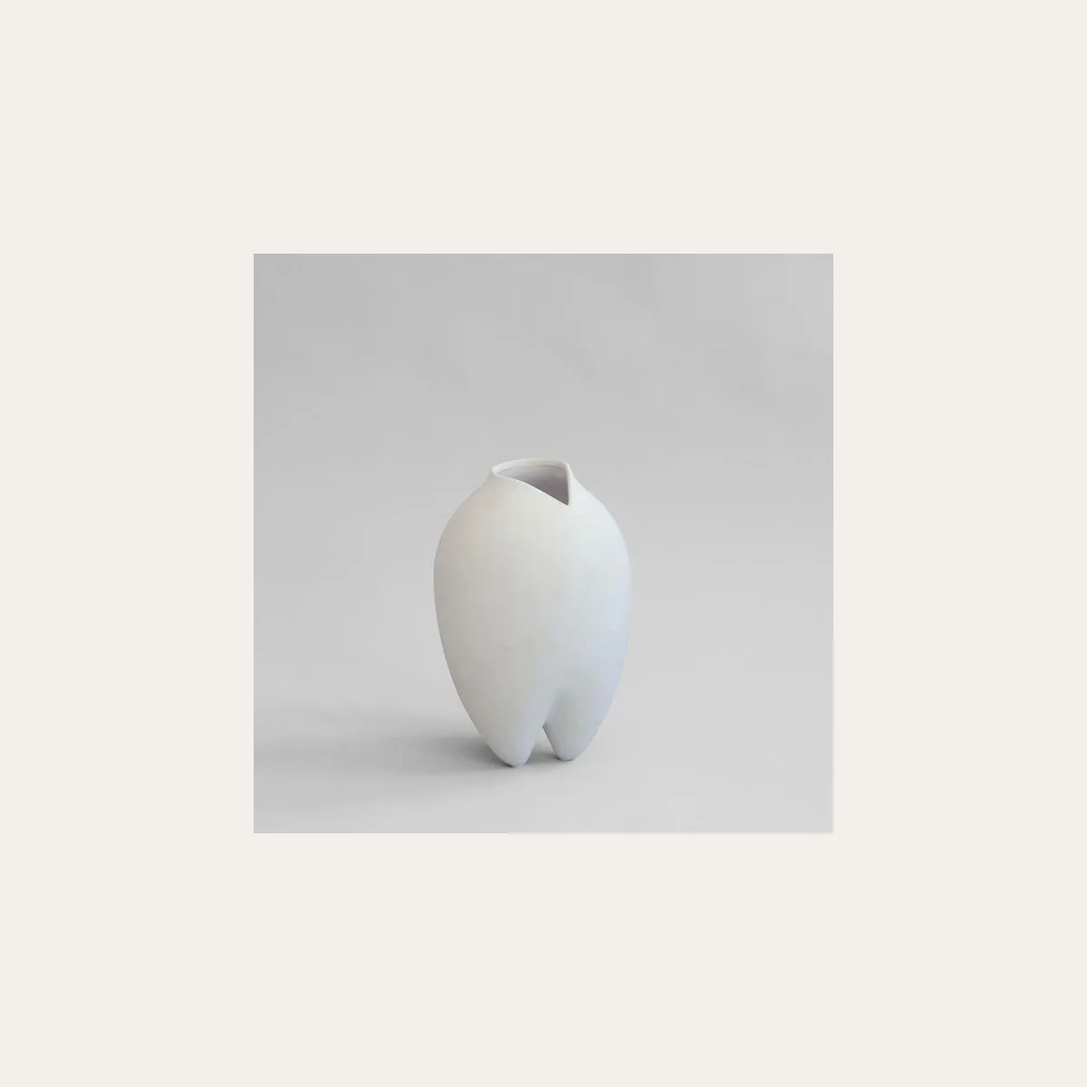 Ваза 101 Copenhagen Sumo Vase, Slim белая