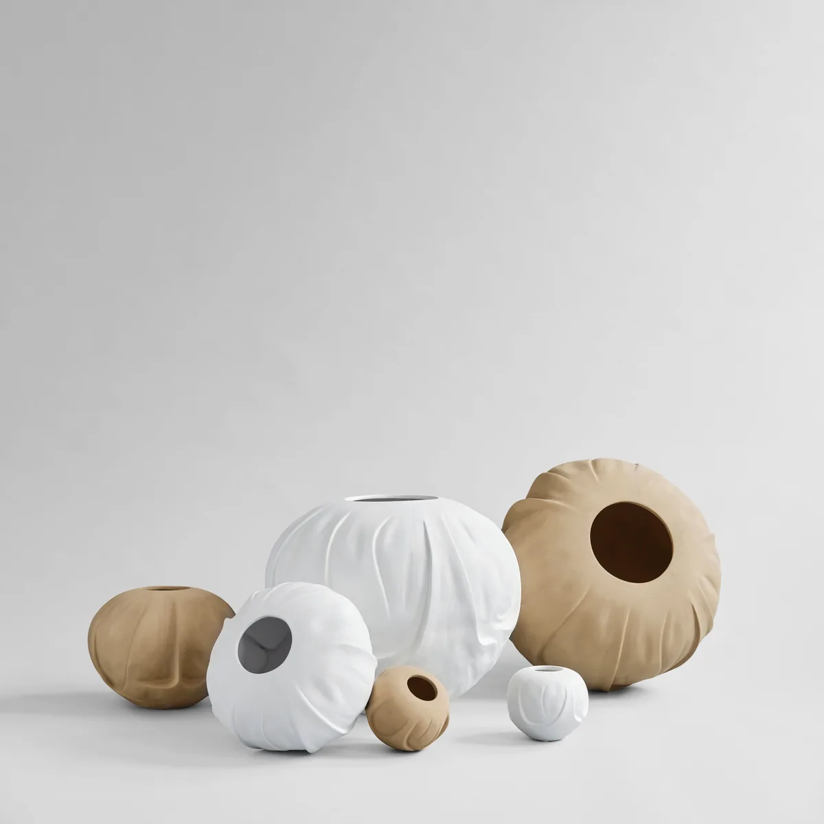 Orimono Vase Bone White