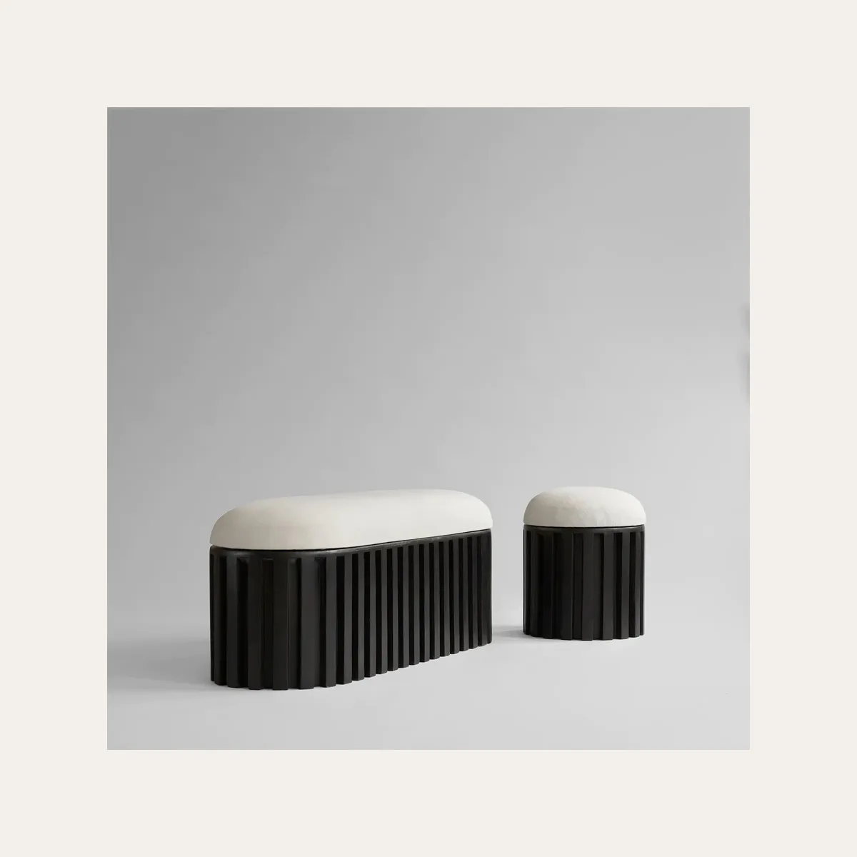 Пуф 101 COPENHAGEN Tribu Stool - Coffee