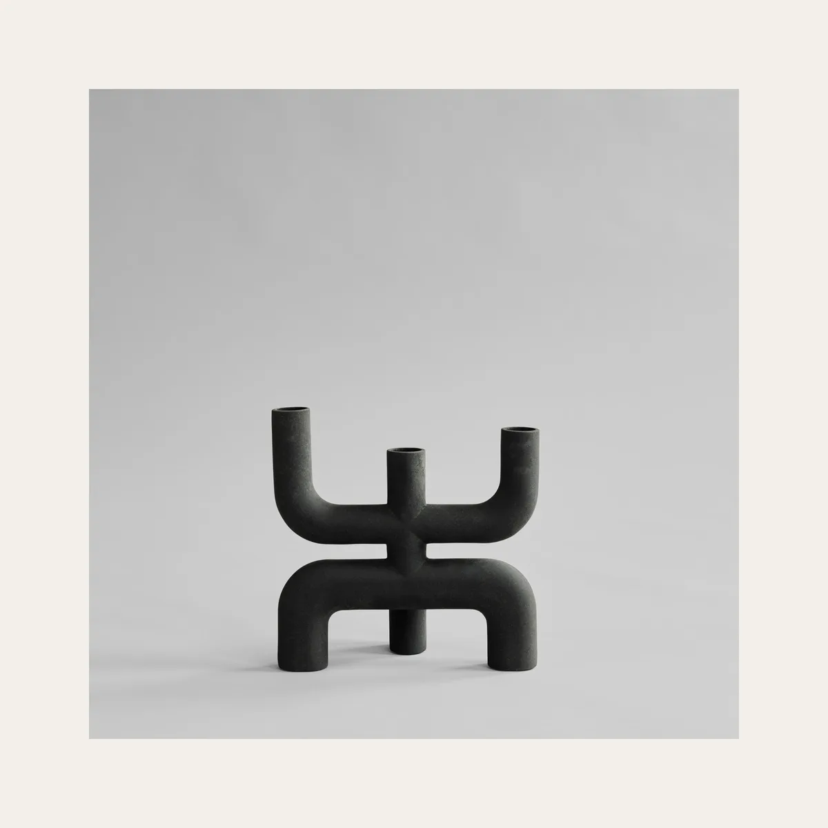 Подсвечник 101 COPENHAGEN, Cobra Candle Holder Coffee