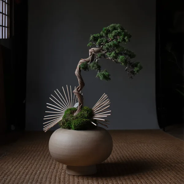 Kabin Vase, Fat - Sand