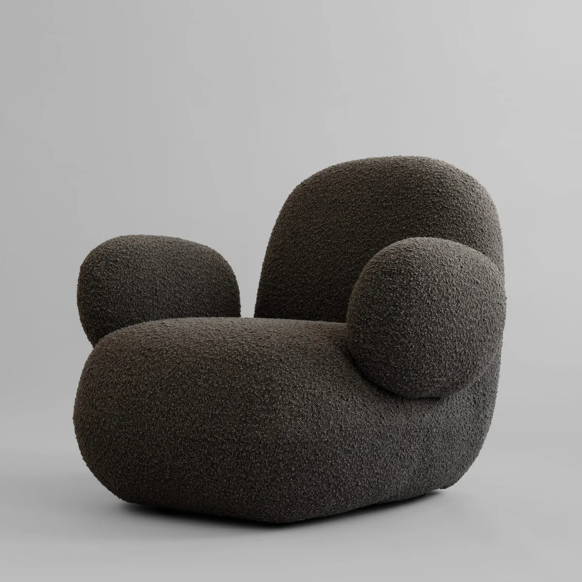 Toe Armchair, Flat
