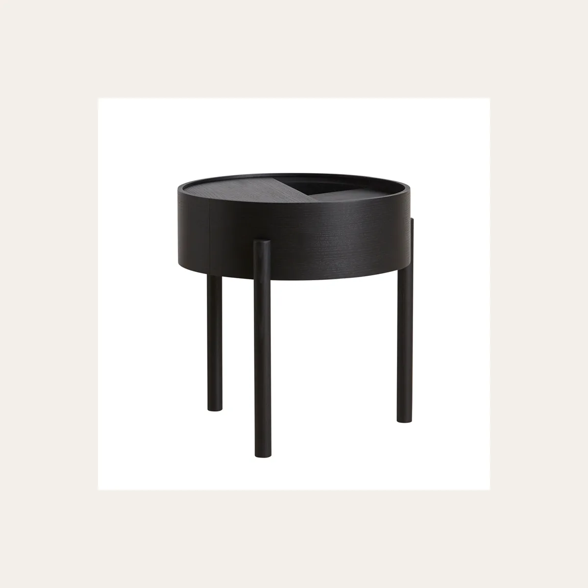 Arc coffee table 42 см black