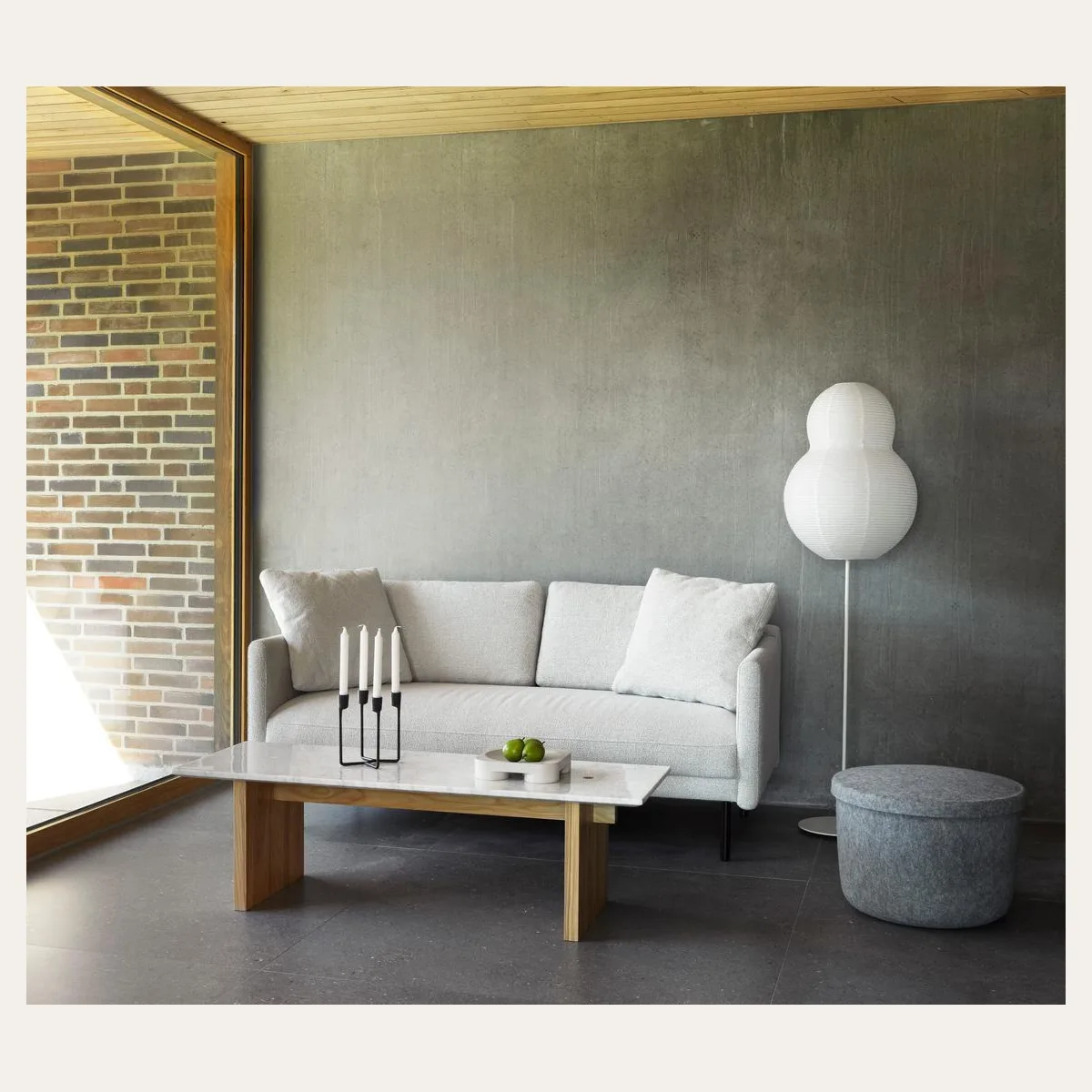 Hide Storage Pouf