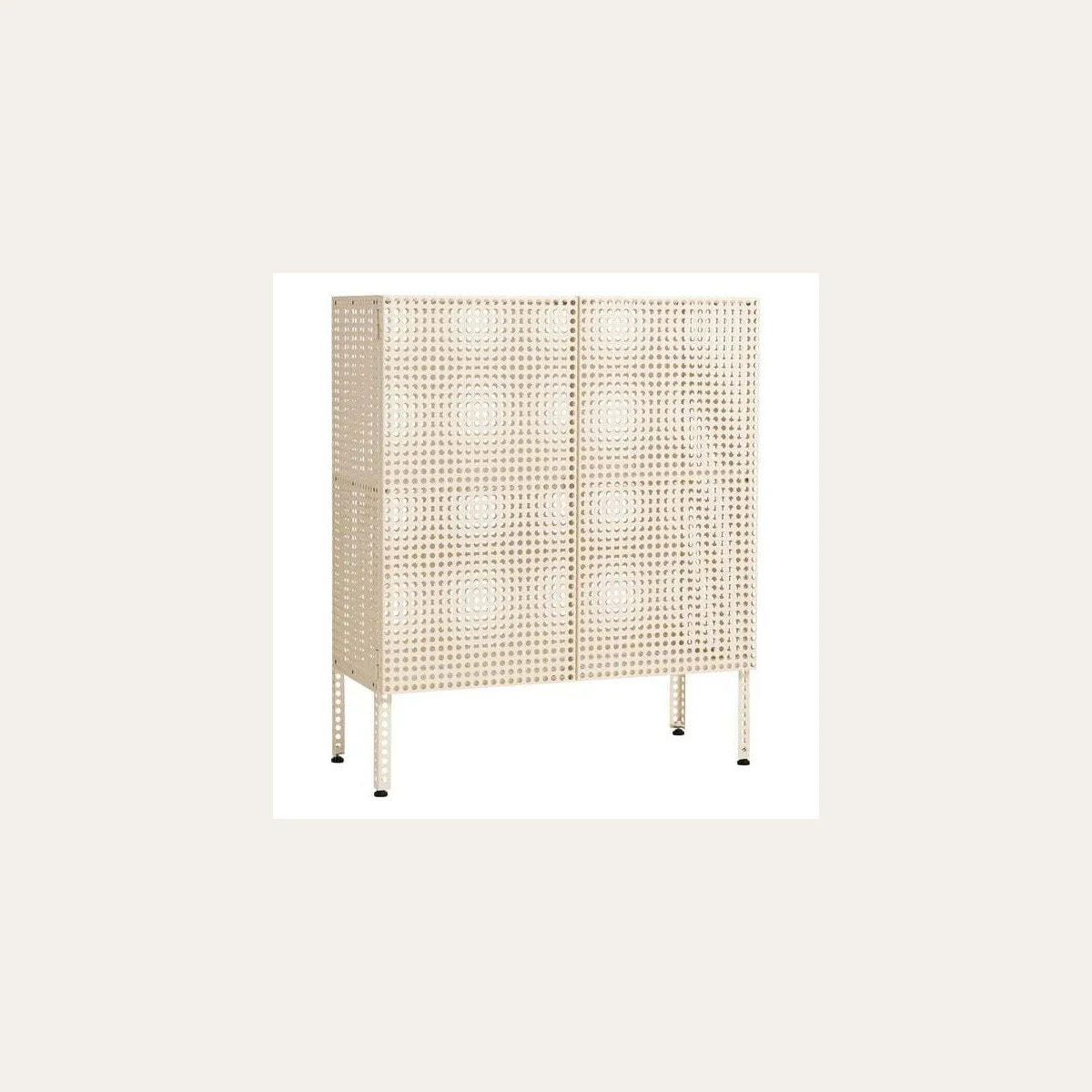 Perforated floor cabinet, medium