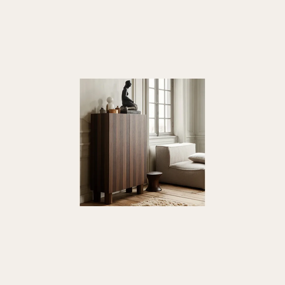Post Storage Cabinet