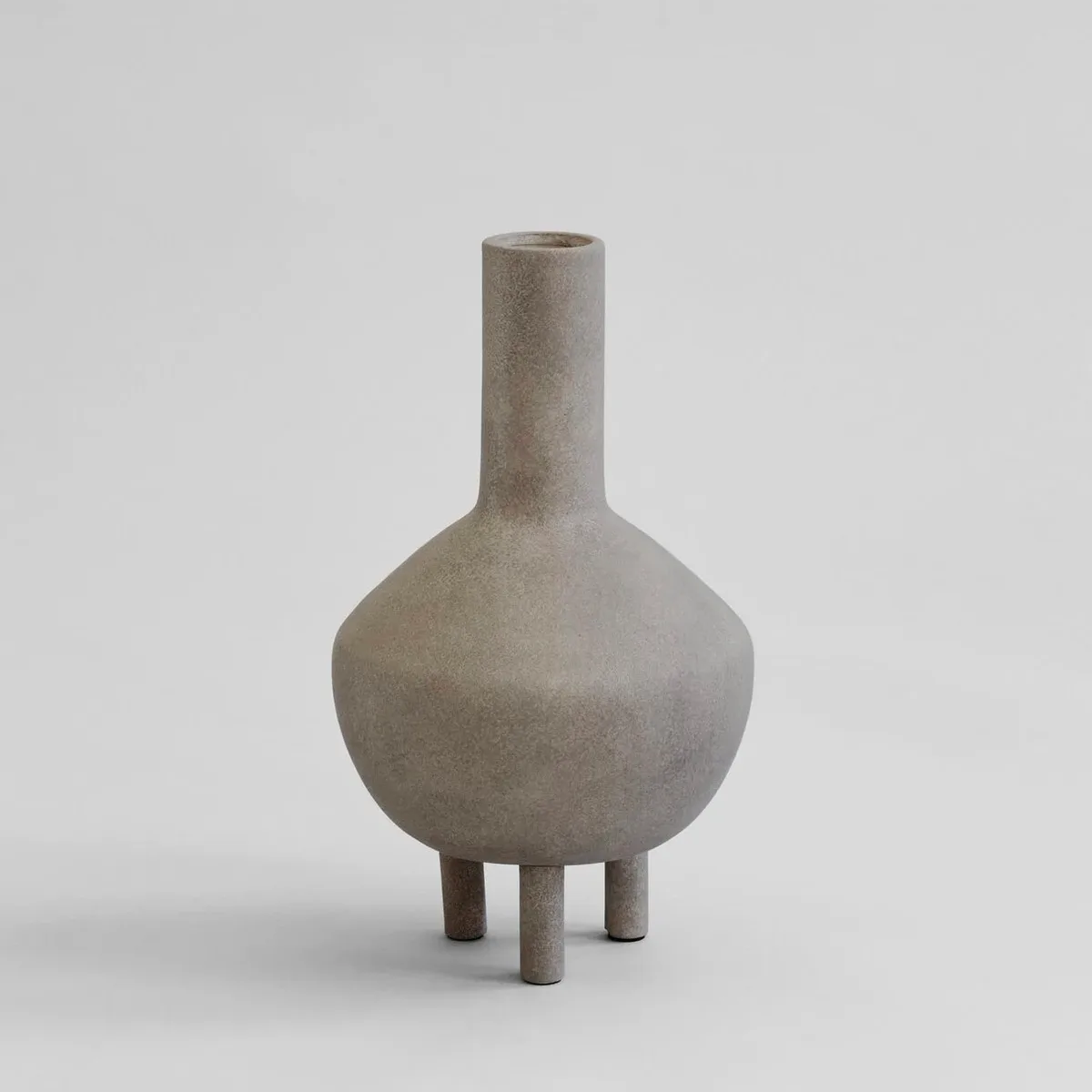 Duck Vase, Fat - Taupe