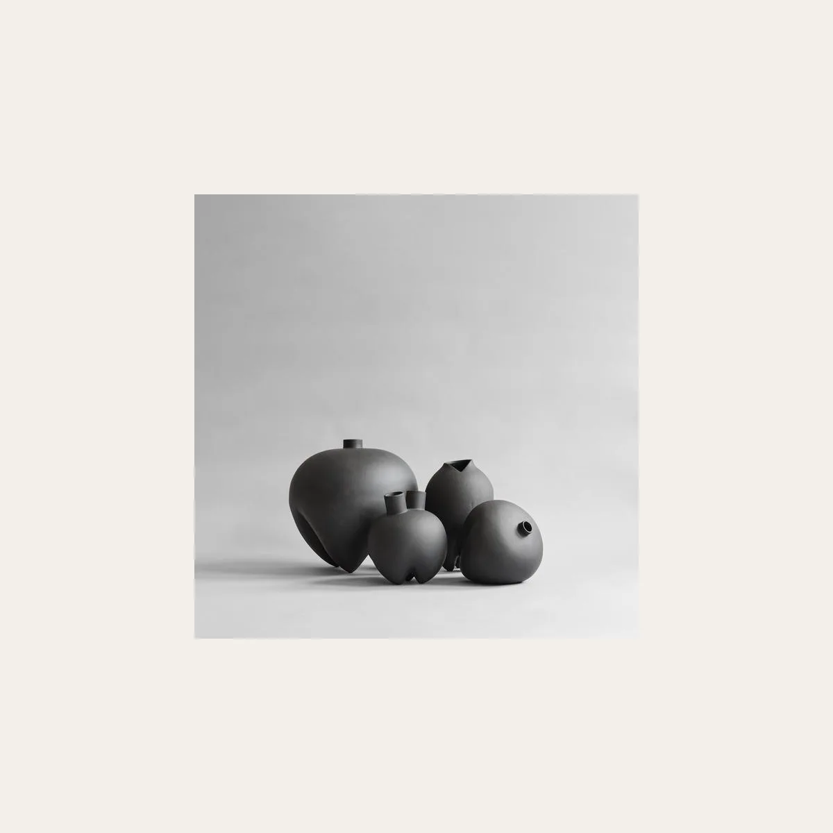 Ваза 101 Copenhagen Sumo Vase, Slim черная