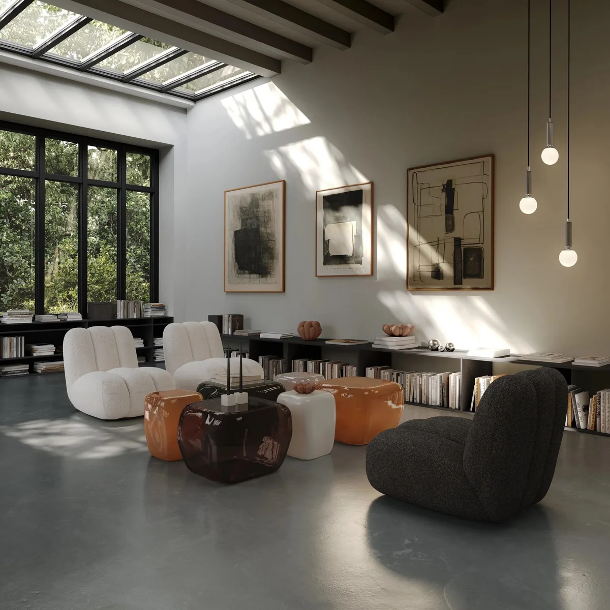 Ishi Coffee Tables, Medio
