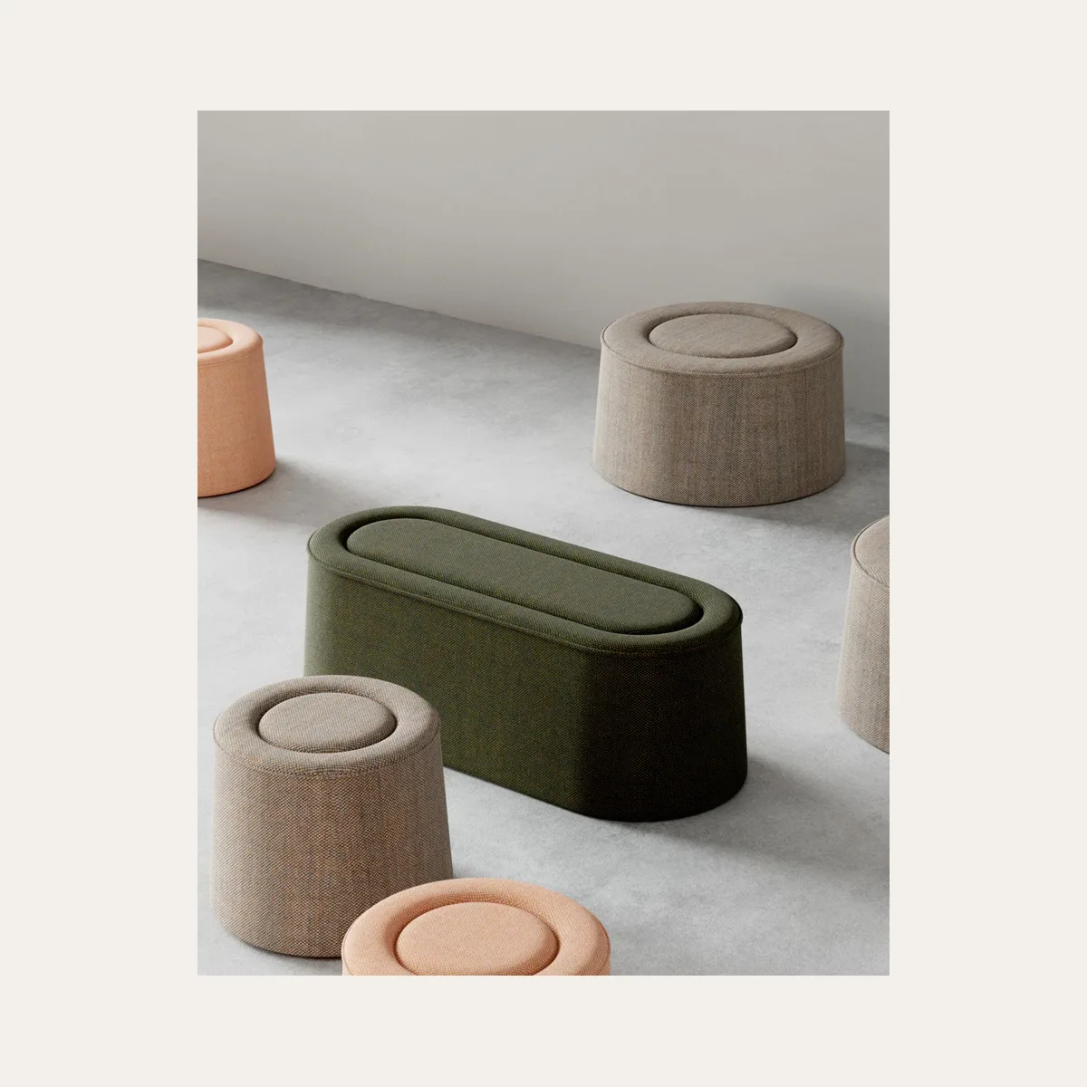 Praline pouf