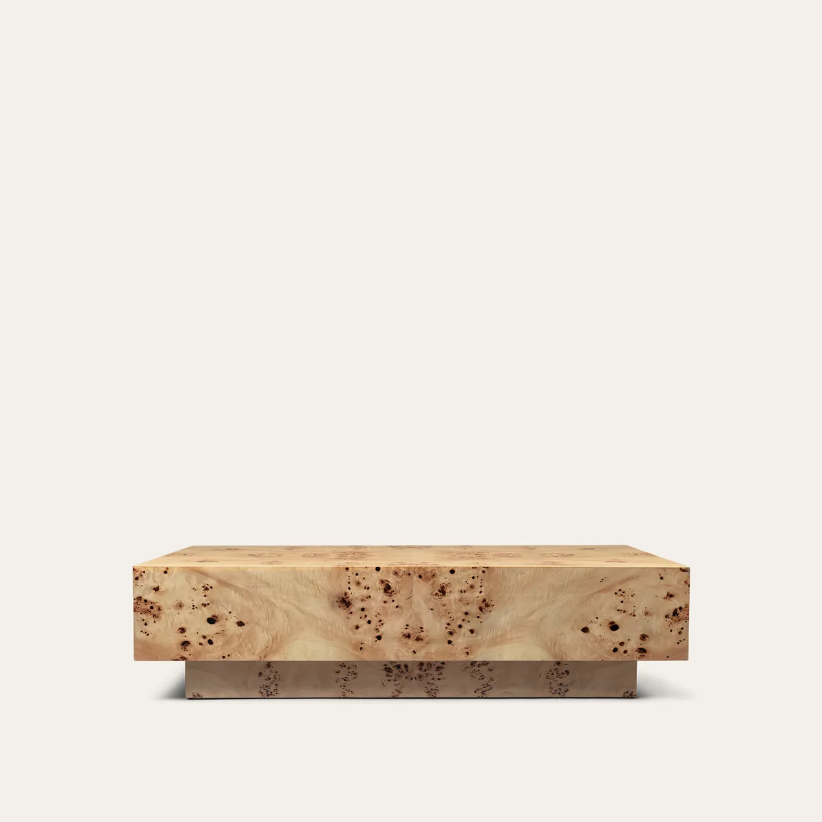 Burl Coffee Table