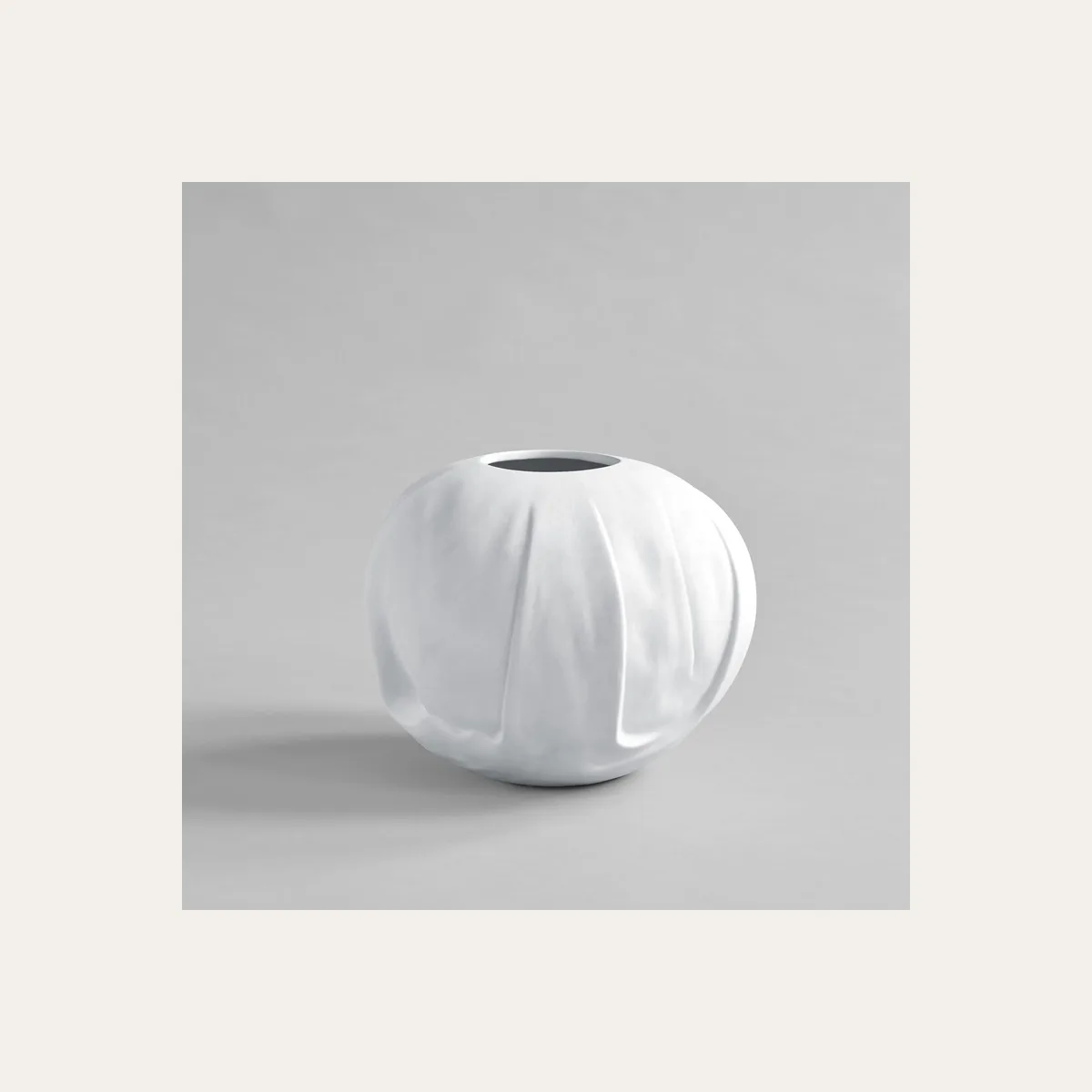 Orimono Vase Bone White