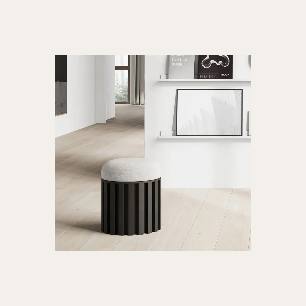 Пуф 101 COPENHAGEN Tribu Stool - Coffee