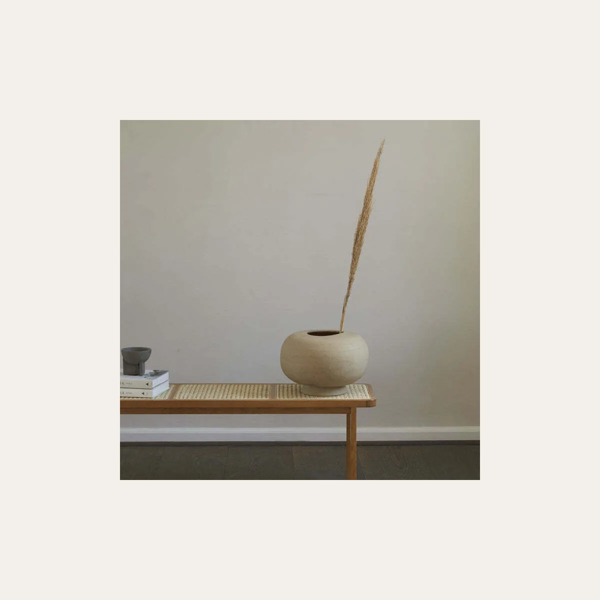 Kabin Vase, Fat - Sand