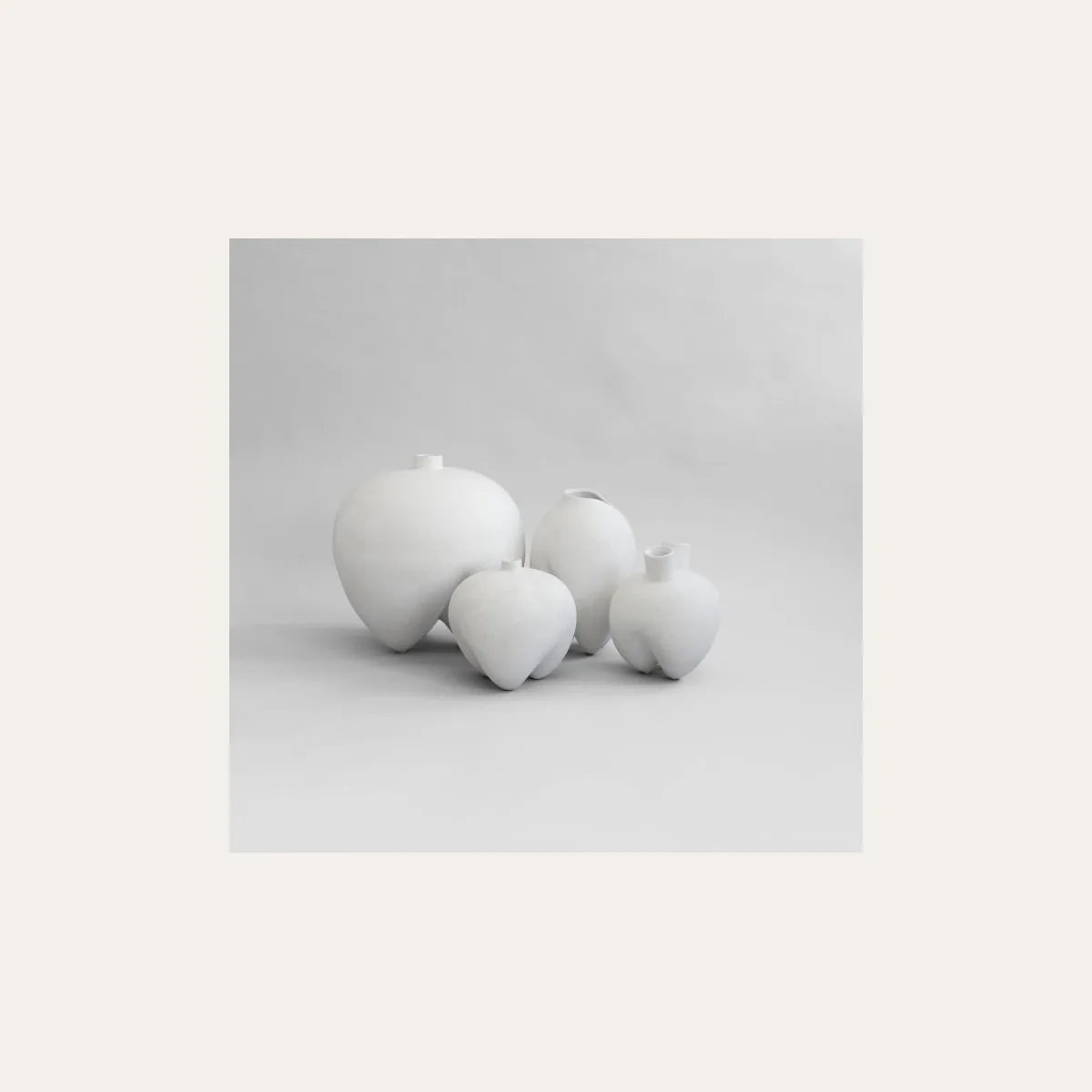 Ваза 101 Copenhagen Sumo Vase, Slim белая