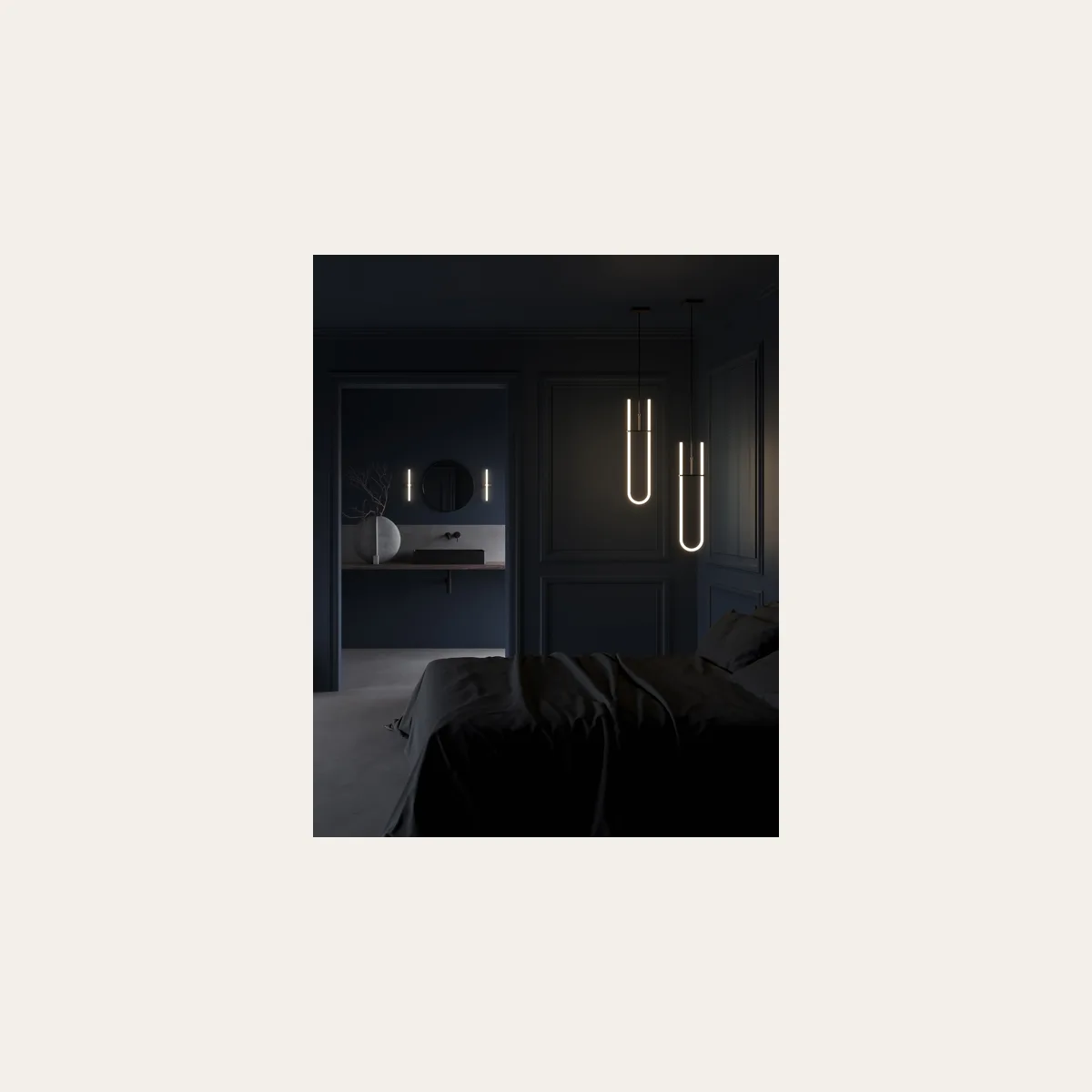 Stick Wall Lamp