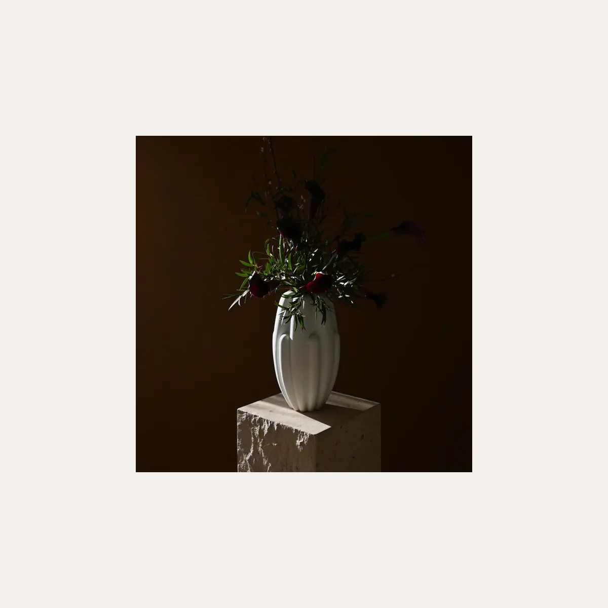 Ваза 101 COPENHAGEN Bloom Vase Slim, Mini - Bone White